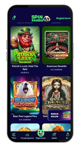 Spin Panda casino application